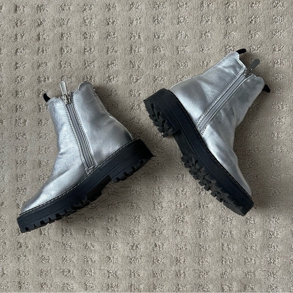 Sam Edelman Silver Boots - Picture 2 of 5